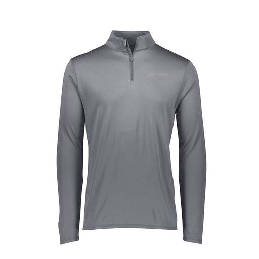 [FTLQFLGY-FAXS-LOGO3] Ladies Flex-Lite 1/4 Zip Shirt (Female Adult XS, Gray, Logo 3)